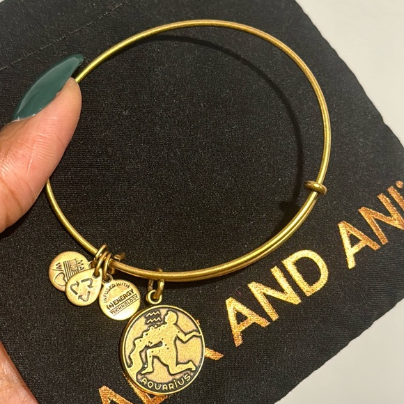 (SOLD)”Aquarius” Alex & Ani Bracelet - Picture 4 of 5